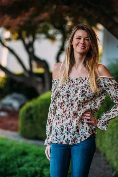 Blooming Elegance Top