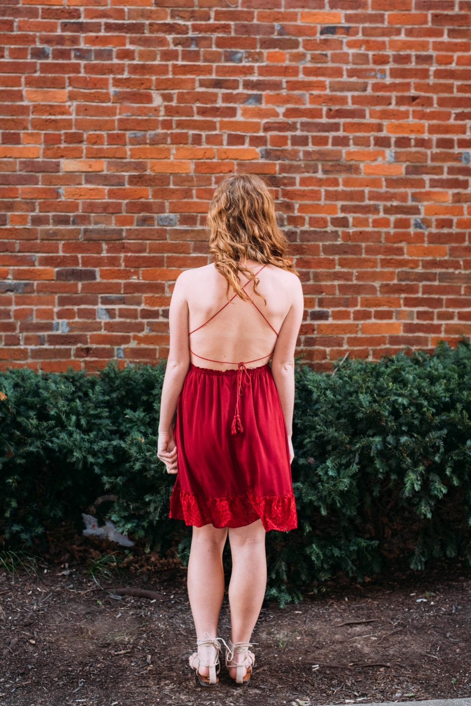 Red radiance Dress