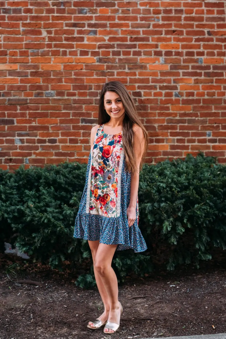 Floral Party Dress