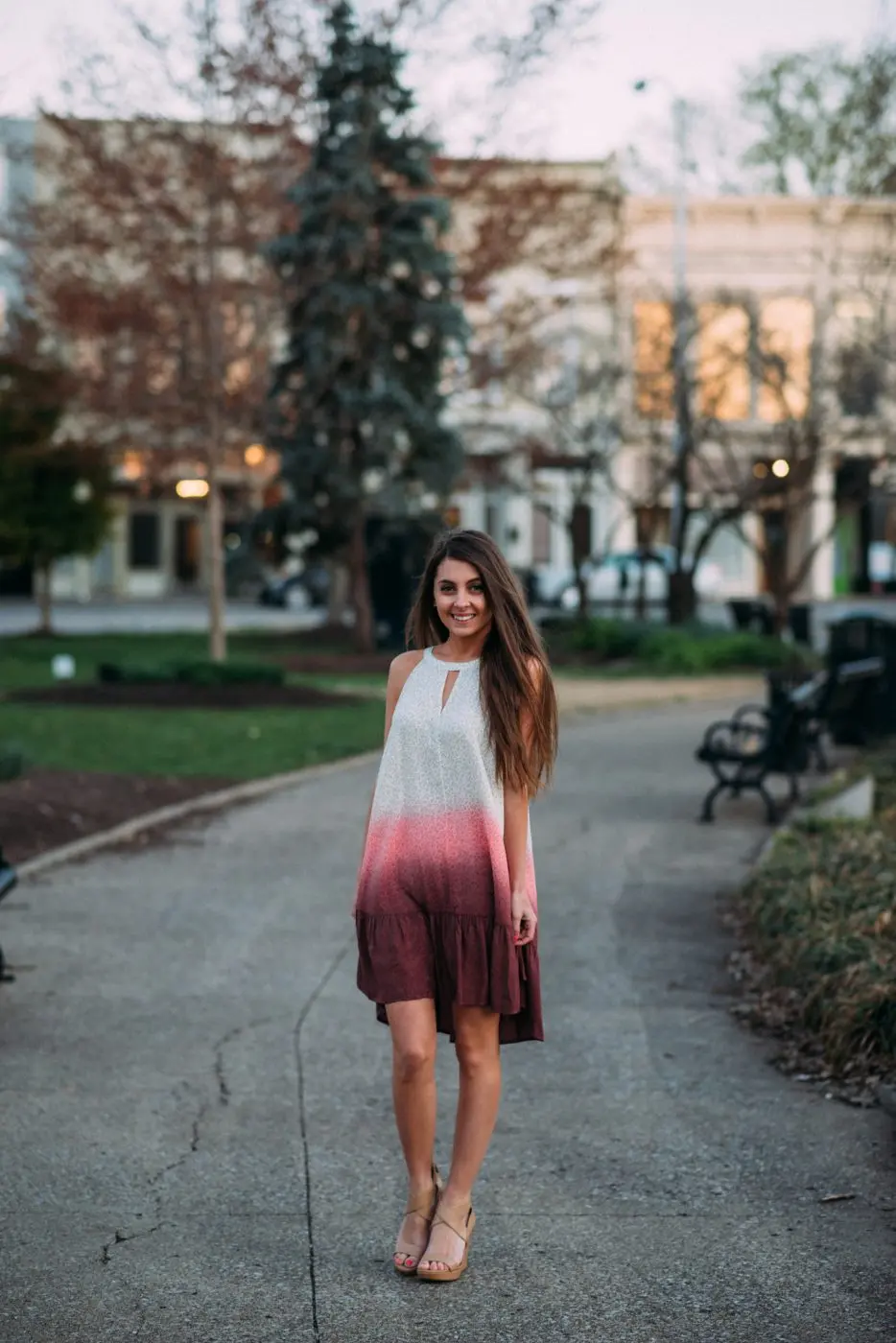 Sunset Sky dress
