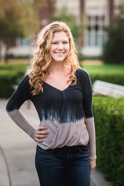 Nightfall dip dye splice top