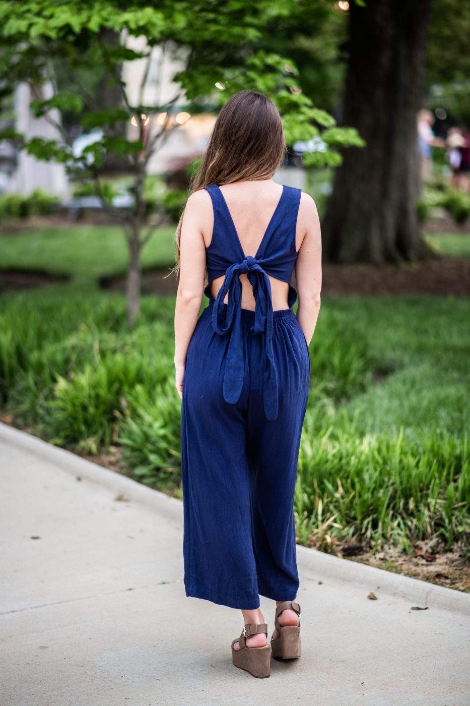 Blue Memory jumpsuit - Sunshine Bliss an on-line women's clothing boutique
