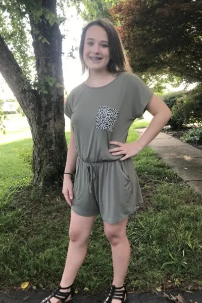 Green with Envy romper