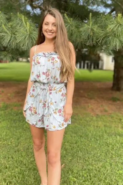 Morning Garden romper