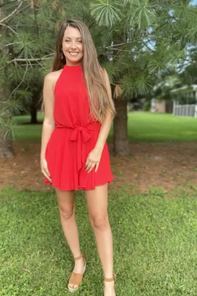Fiery Kiss romper