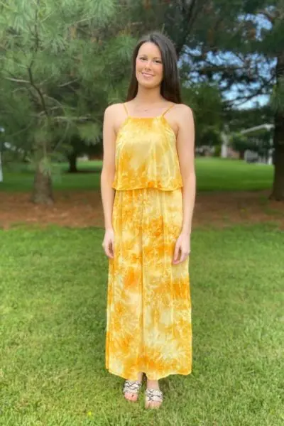 Summer Sunset maxi dress