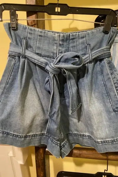 Basic Blue denim shorts