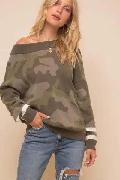 Camouflage Approval sweater